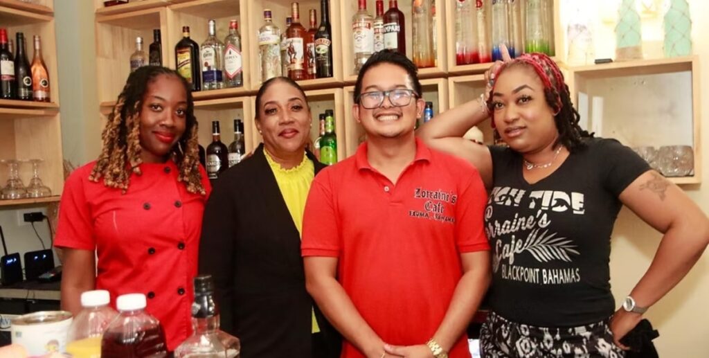 Lorraine's & High Tide Cafe - Exuma - Great Guana Cay Adventures - Bahamas - 2025 staff