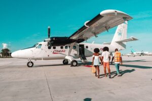 Great Guana Cay Adventures - Black Point, Exuma, The Bahamas - how to get here on flight