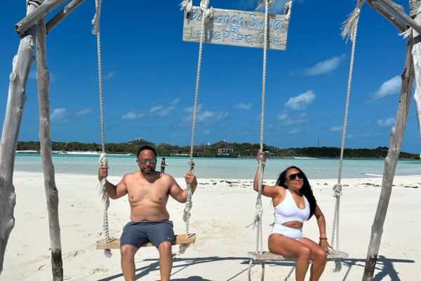 Great Guana Cay Adventures - Exuma - Bahamas - Pipe Cay Sandbar & Swing