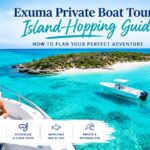 Private boat tour exploring turquoise waters and islands in the Exuma Cays, Bahamas